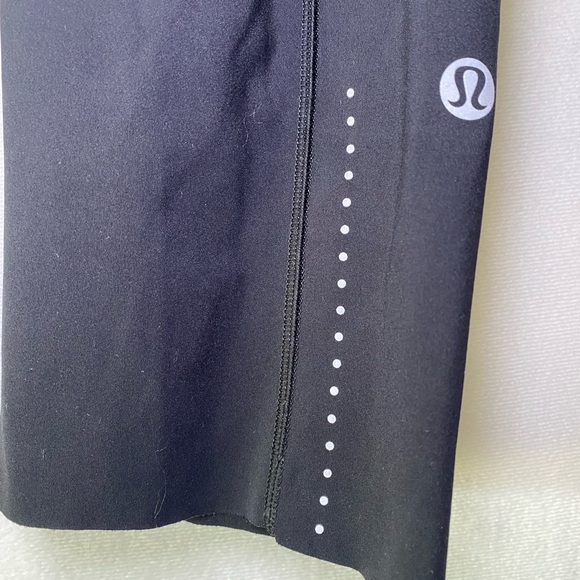 Lululemon Fast & Free Crop II *Nulux 19" BLACK Size 6 - Picture 6 of 14